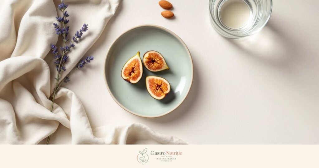 Farfurioară cu migdale și smochină uscată, apă și lavandă: terapia hormonală de menopauză și alimentația